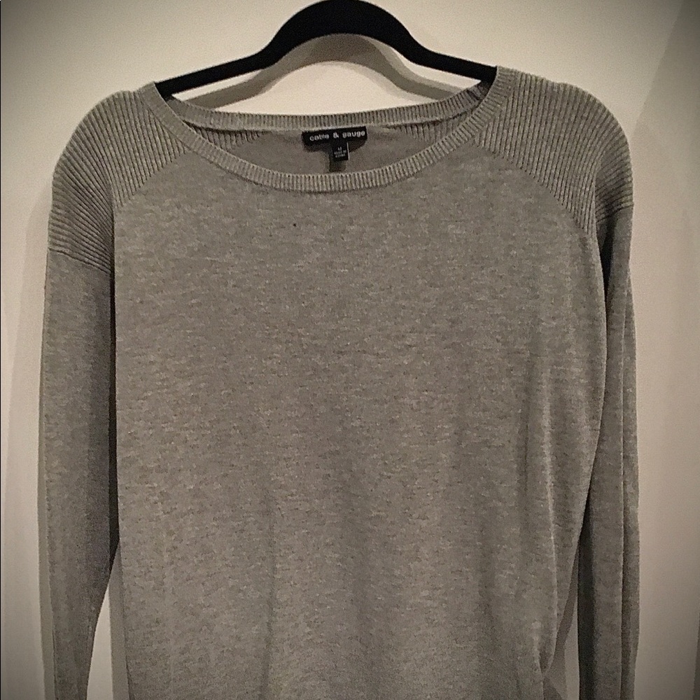 Women’s Cable and Gauge Long Sleeve Sweater